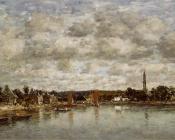 尤金 布丹 : Hopital-Camfrout, Le Bourg